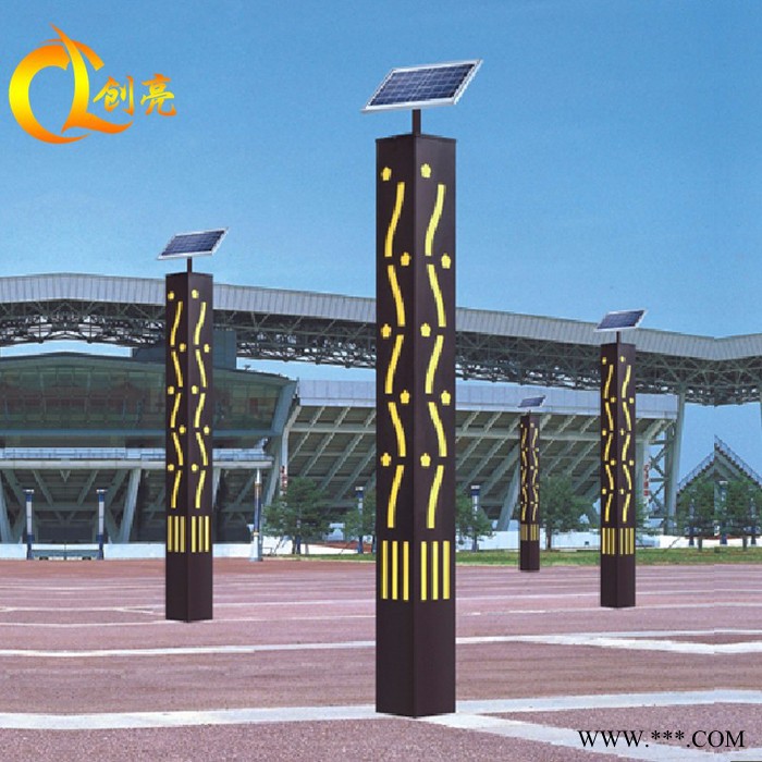 创亮户外照明CL-11501 太阳能景观灯 太阳能景观照明 小区太阳能灯 太阳能庭院路灯 太阳能景观路灯 太阳能灯柱图5