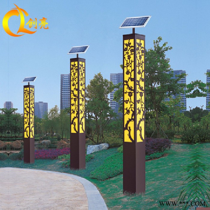 创亮户外照明CL-11501 太阳能景观灯 太阳能景观照明 小区太阳能灯 太阳能庭院路灯 太阳能景观路灯 太阳能灯柱图4
