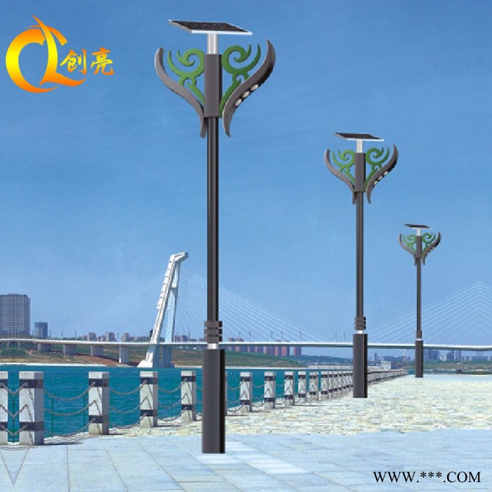 创亮户外照明CL-11501 太阳能景观灯 太阳能景观照明 小区太阳能灯 太阳能庭院路灯 太阳能景观路灯 太阳能灯柱图3