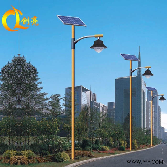创亮户外照明CL-11501 太阳能景观灯 太阳能景观照明 小区太阳能灯 太阳能庭院路灯 太阳能景观路灯 太阳能灯柱图6