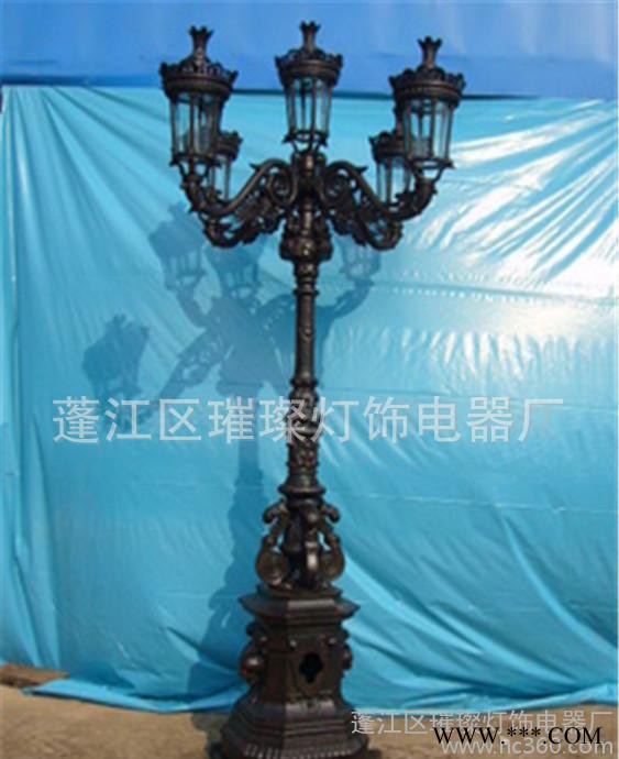 景区照明灯 别墅庭院灯 太阳能庭院灯 欧式庭院灯图3