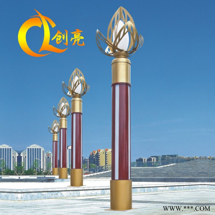 创亮户外照明CL-1718   太阳能路灯  圆柱景观灯庭院灯 定制户外景观灯 ** 质量保证 价格合理图4