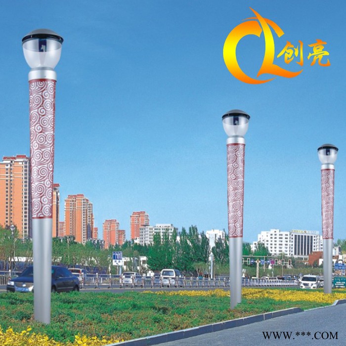创亮户外照明CL-1718   太阳能路灯  圆柱景观灯庭院灯 定制户外景观灯 ** 质量保证 价格合理图6