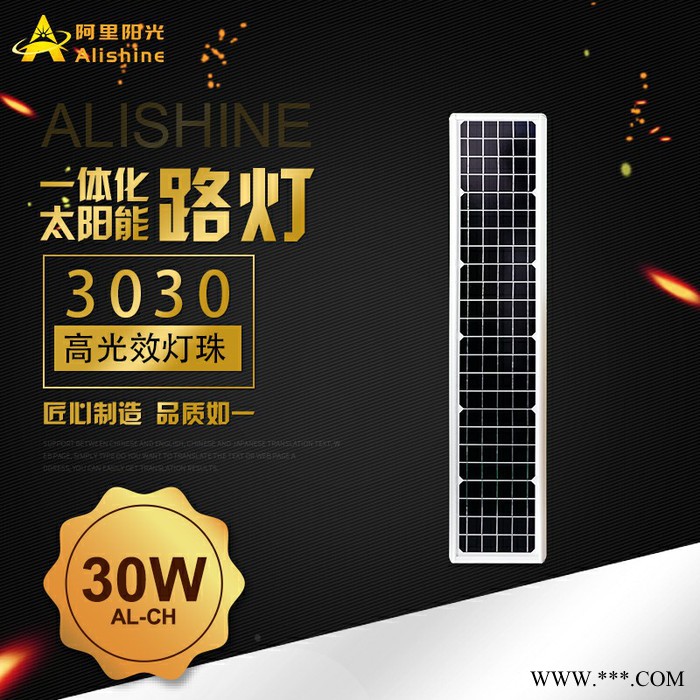 一体化出口太阳能路灯CH30W 深圳厂家批发 爆款 太阳能一体化路灯  非洲太阳能 东南亚太阳能 中东太阳能 欧美太阳能图2