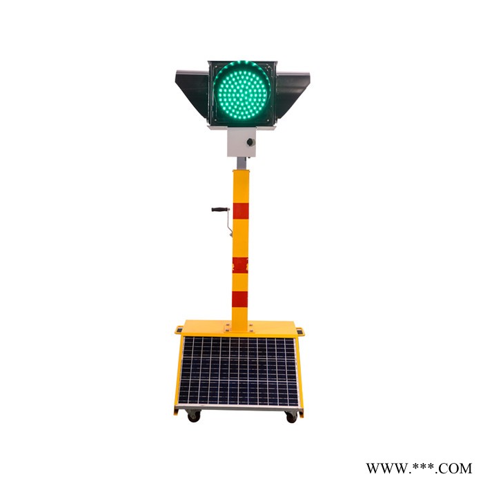 双明 定制 太阳能移动信号灯 交通信号灯图4