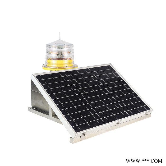 建航 GS-MS/S 中光强太阳能障碍灯 高空警示灯 烟囱红光闪烁标志灯高楼铁塔信号灯烟囱航标灯图7