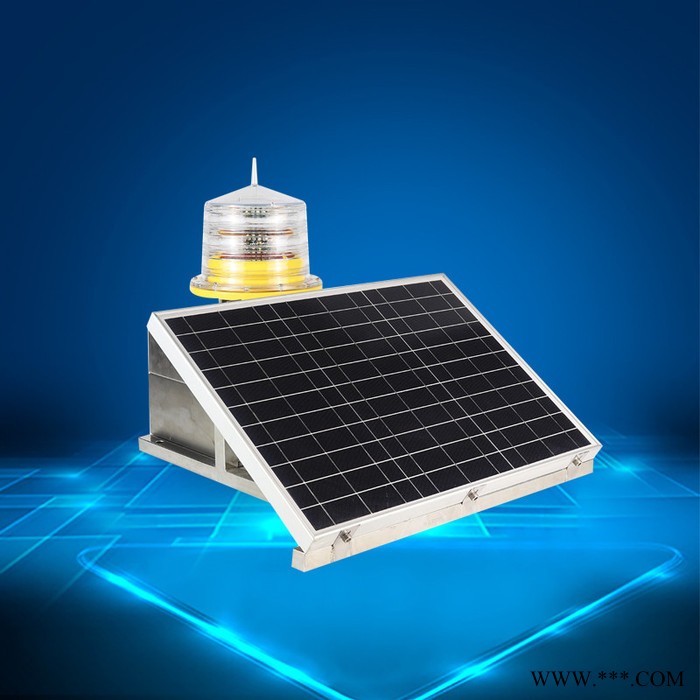 建航 GS-MS/S 中光强太阳能障碍灯 高空警示灯 烟囱红光闪烁标志灯高楼铁塔信号灯烟囱航标灯图5
