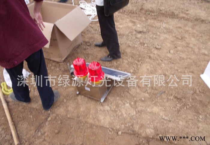 建航 GS-MS/S 中光强太阳能障碍灯 高空警示灯 烟囱红光闪烁标志灯高楼铁塔信号灯烟囱航标灯图6