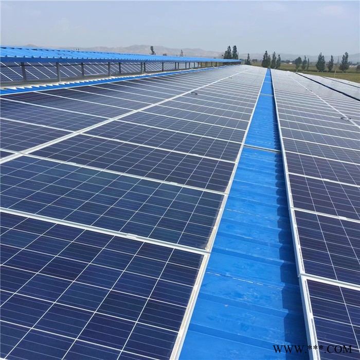 20KW离网发电 5KW太阳能光伏板 屋顶并网光伏电站图2