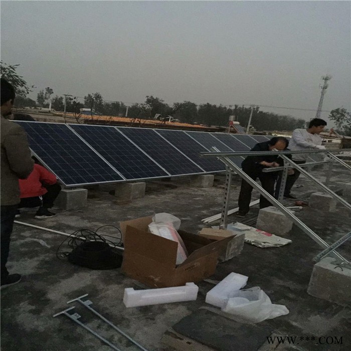 20KW离网发电 5KW太阳能光伏板 屋顶并网光伏电站图3