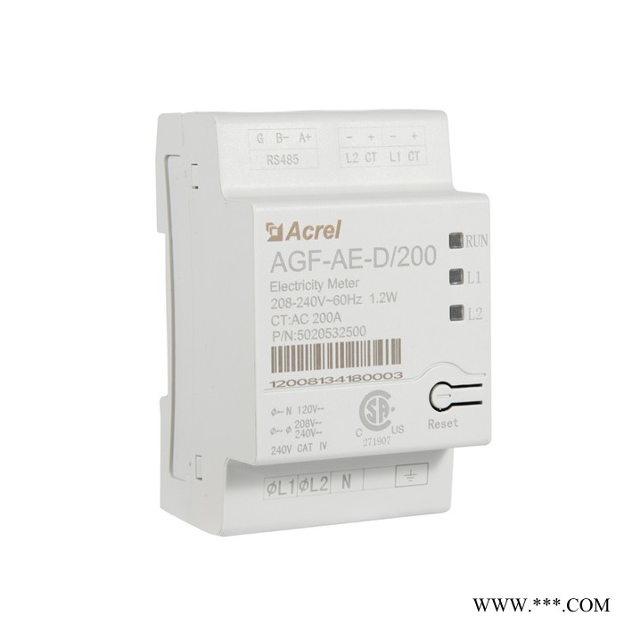 安科瑞 防逆流电能表AGF-AE--D/200 光伏逆变器 光伏防逆流电能表图5