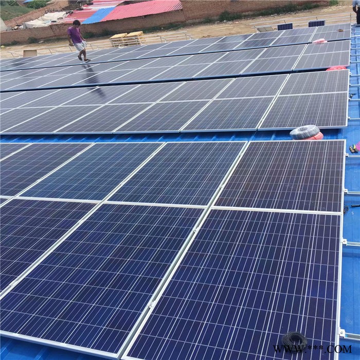 带家用照明光伏板 太阳能离网 晶澳光伏板 英利图8