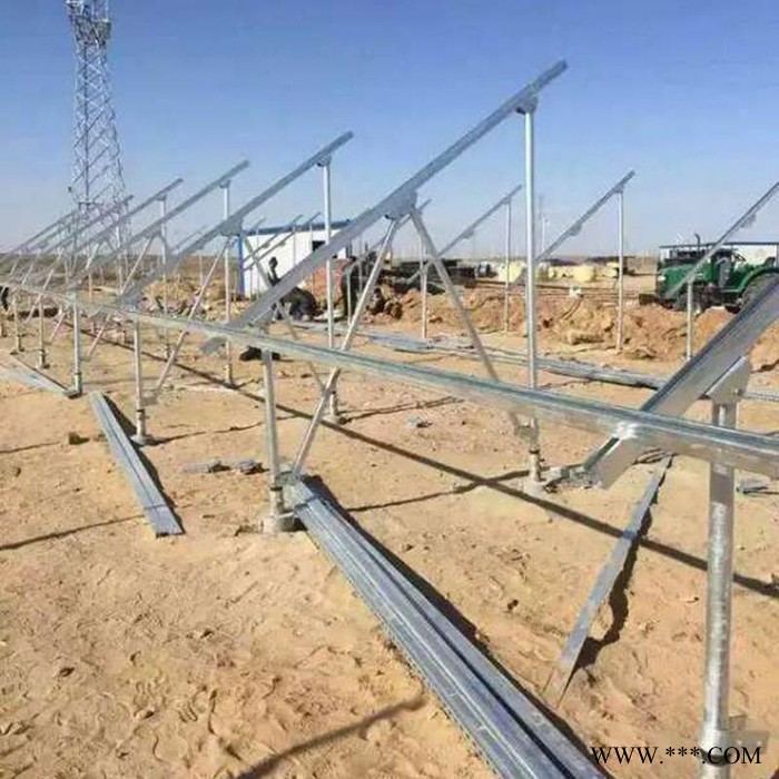 宇盛辰 光伏支架 太阳能支架 热镀锌U型钢 槽钢 天津光伏图2