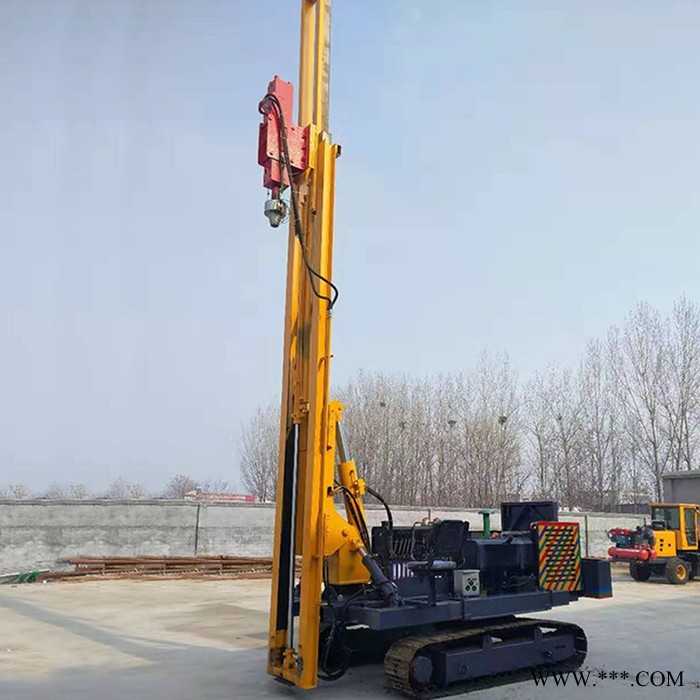 程煤履带式光伏打桩机 建筑工地光伏打桩机 太阳能光伏打桩机厂家图7