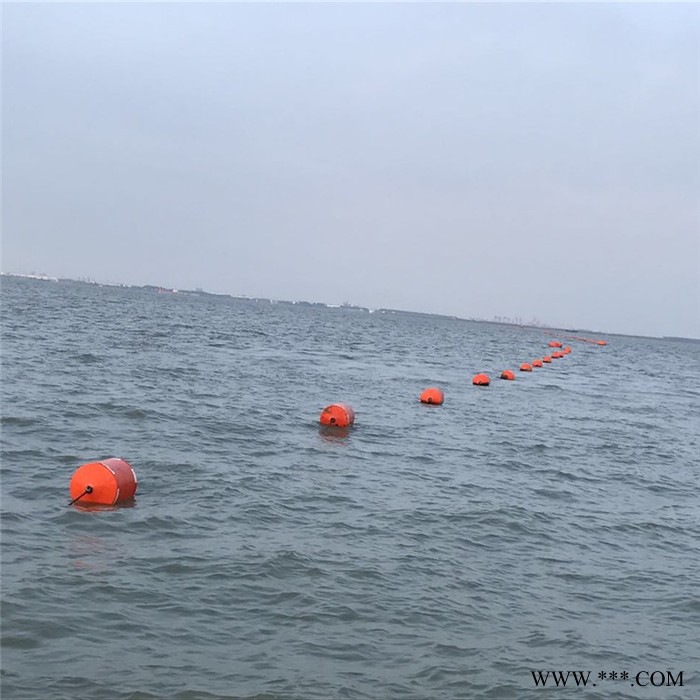 水上光伏电站截污浮排拦污浮筒阻杂物图3