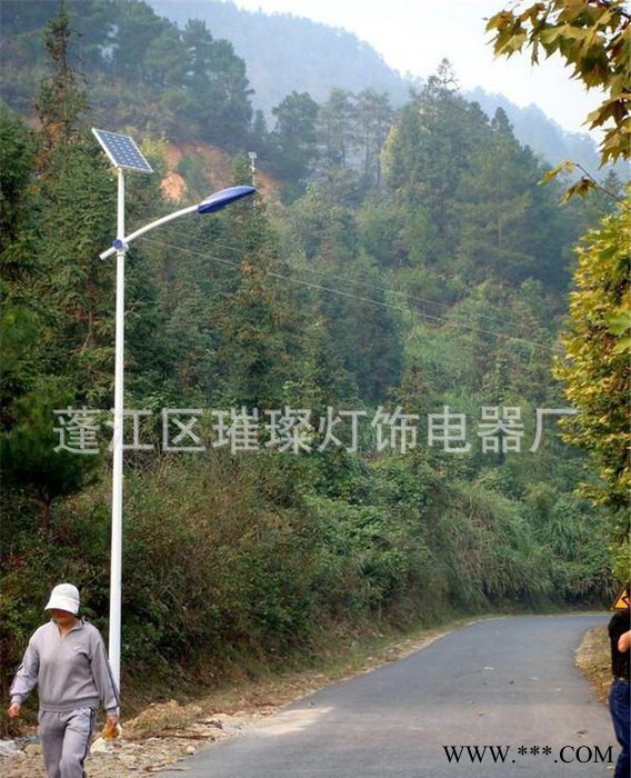 璀璨直销led太阳能路灯 新农村建设太阳能路灯 广东中山锂电池太阳能路 广东中山太阳能节能路灯** 锂电池太阳能路灯图2