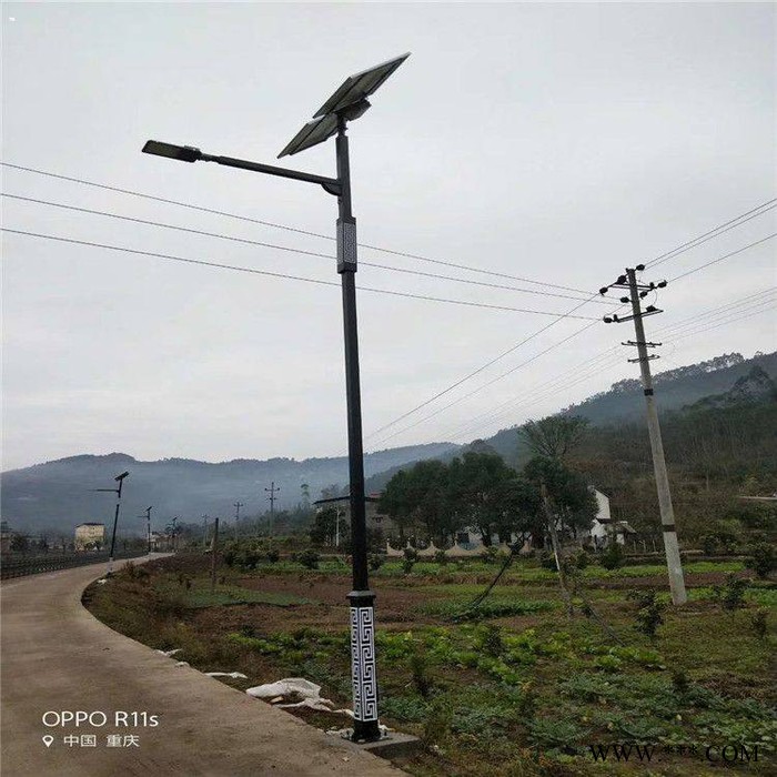 太阳能路灯厂家 LED市电路灯 农村太阳能路灯厂家 锂电池6米太阳能路灯 太阳能路灯太阳能路灯采购图3