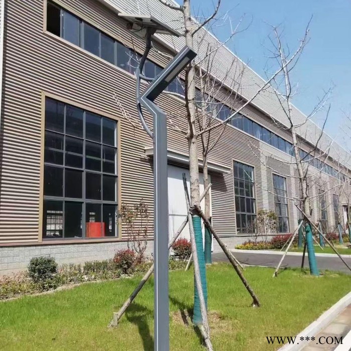 奋钧太阳能 太阳能路灯 LED路灯  全智能物联网路灯杆 用电的路灯杆价格 路灯杆设备采购图6