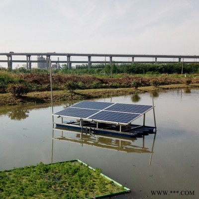 绿博斯LBSSUN-TL光伏曝气增氧机 太阳能曝气机 太阳能推流曝气机 河道曝气机 光伏景观曝气机