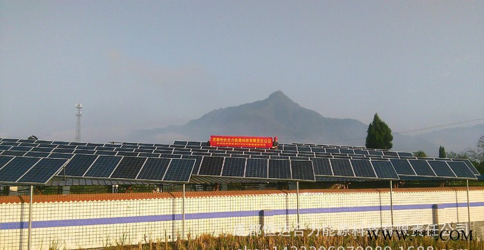 20KW太阳能光伏扬水系统 太阳能提灌系统 无人值守灌溉系统图1