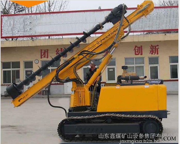 鑫煤300-1500型 太阳能光伏打桩机 螺旋打桩机图2