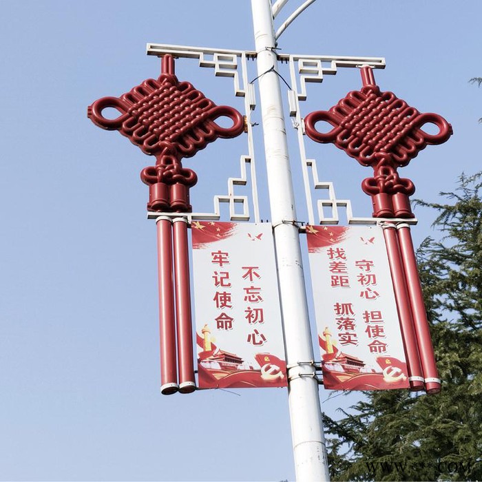 117灯杆灯箱道旗灯杆灯箱设计太阳能供电双画面发光图8