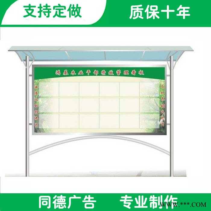 **不锈钢阅报栏 太阳能阅报栏 同德广告YBL-090 阅报栏灯箱可定制图3