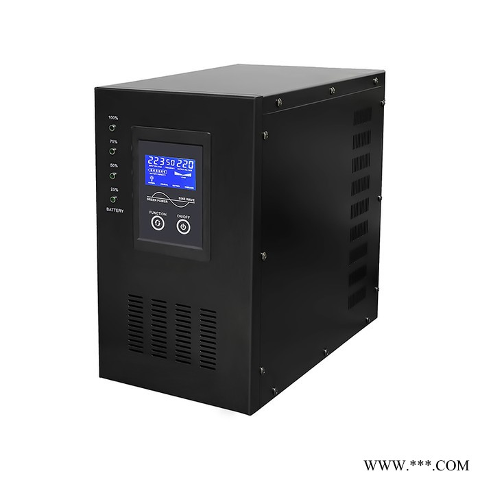 供应欣顿NB-2000W48V逆控一体机 光伏发电 智能纯正弦波逆变器 逆变器厂家 带液晶显示 停电宝UPS功能图2