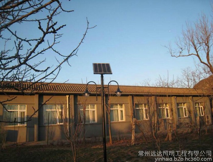 太阳能庭院灯甘肃陇南标书宁县/ 武都区/宕昌县/康县/文县 /两当县太阳能庭院灯厂家上海亚明太阳能灯图1