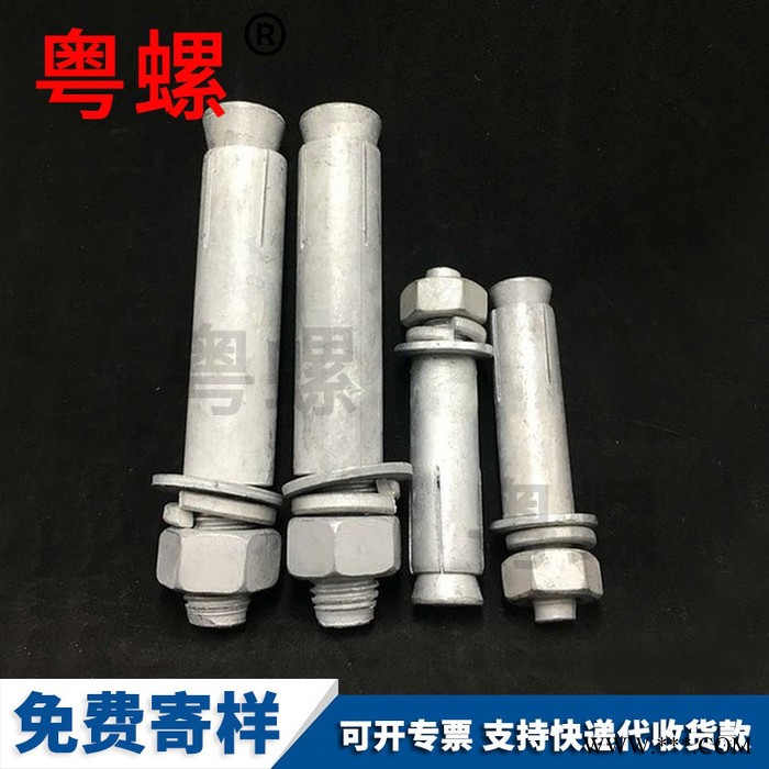螺栓 管廊光伏隧道热镀锌膨胀螺丝图2