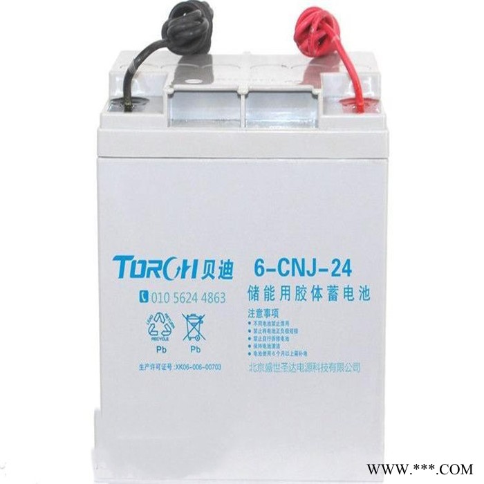 贝迪蓄电池6-CNJ-24太阳能蓄电池 储能胶体蓄电池 免维护蓄电池 12V24AH 质保三年图5
