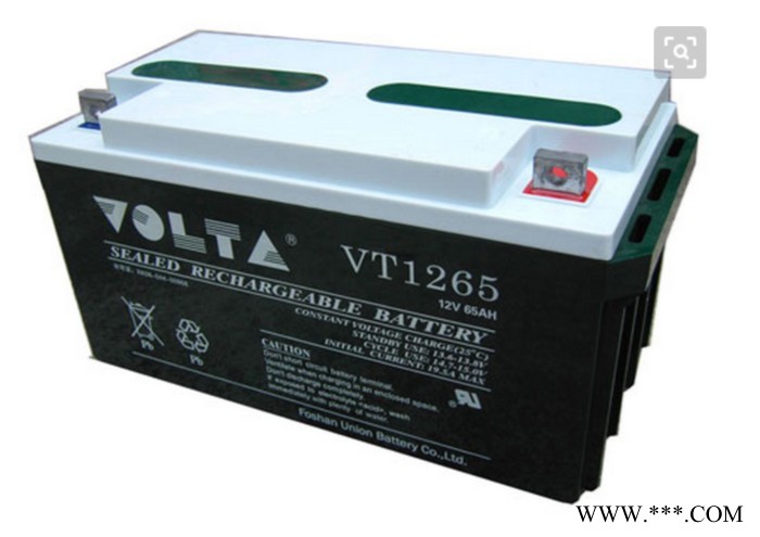沃塔VOLTA蓄电池VT1275/12V75AH 太阳能蓄电池 UPS/EPS不间断电源 机房储备电源 消防应急照明图6