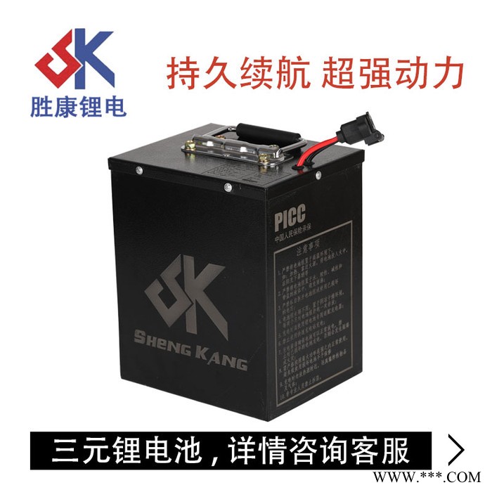 济南胜康 60v20ah锂电池 20安锂电池  20ah太阳能储能 60v锂电池 **图3