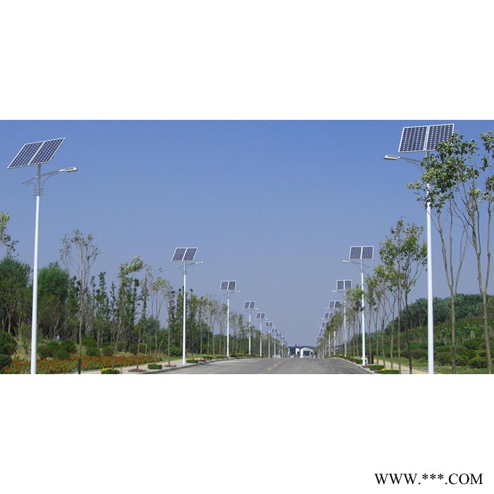 太阳能路灯户外带杆子太阳能路灯锂电池新农村5米6米路灯图3