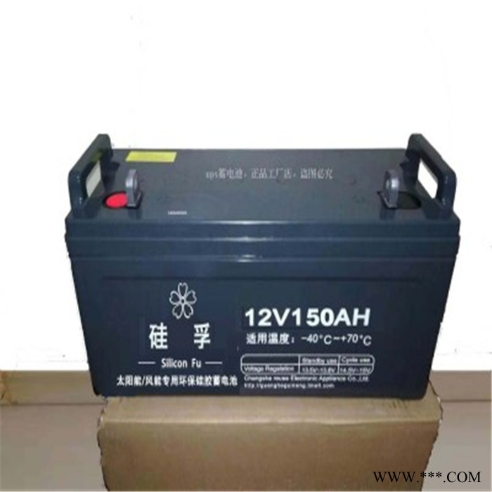 硅孚蓄电池12V38AH 铅酸免维护蓄电池 太阳能风能专用蓄电池 环保硅胶蓄电池 质保三年图2