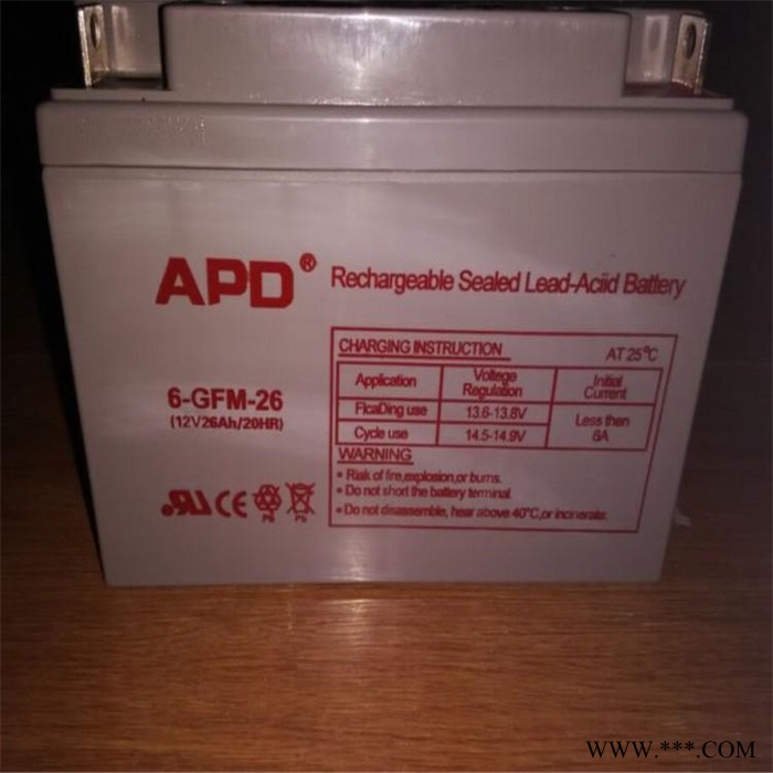 APD蓄电池6-GFM-24太阳能 免维护12V蓄电池图3
