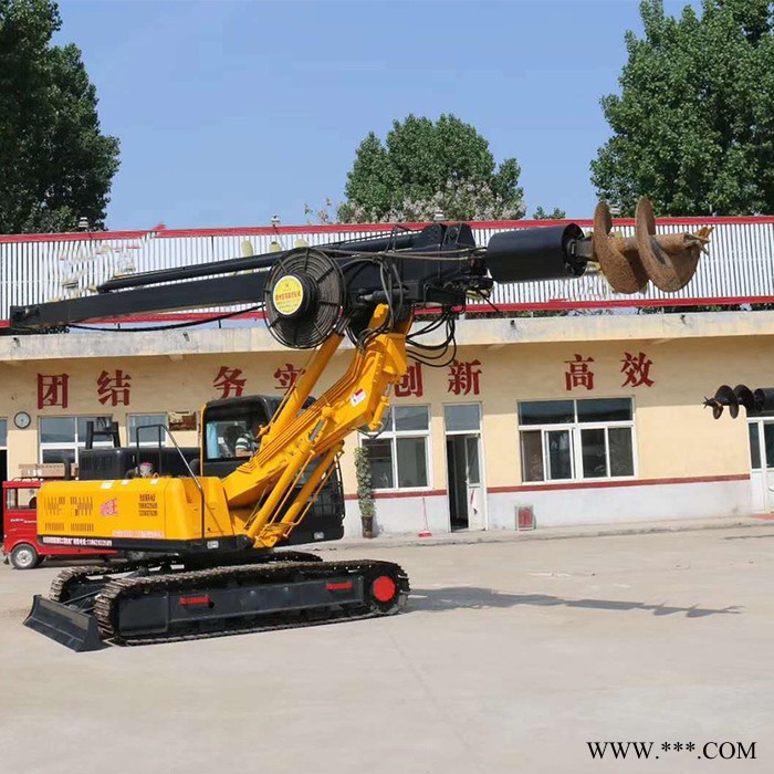 程煤CMF220液压打桩机 光伏打桩机 公路波纹板打桩机图4