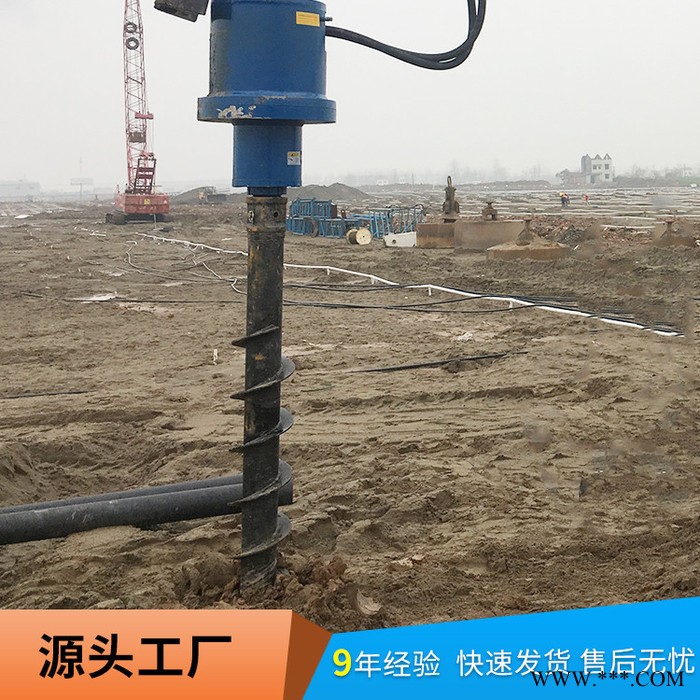北奕AD200长春 螺旋钻机 引孔路牌 打光伏桩 厂家生产图6