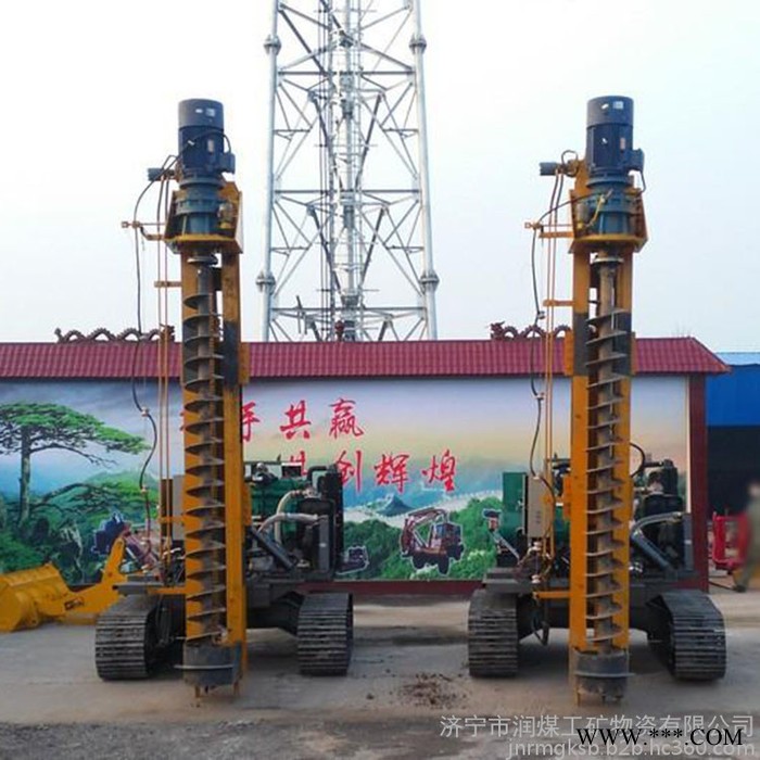光伏打桩机 液压打桩机 履带式打桩机 履带地基打桩机 **图6