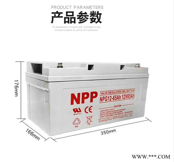 耐普胶体蓄电池NPG12-200太阳能胶体免维护电池12V200AH 光伏发电 家用太阳能专用胶体蓄电池 UPS电源专用图6