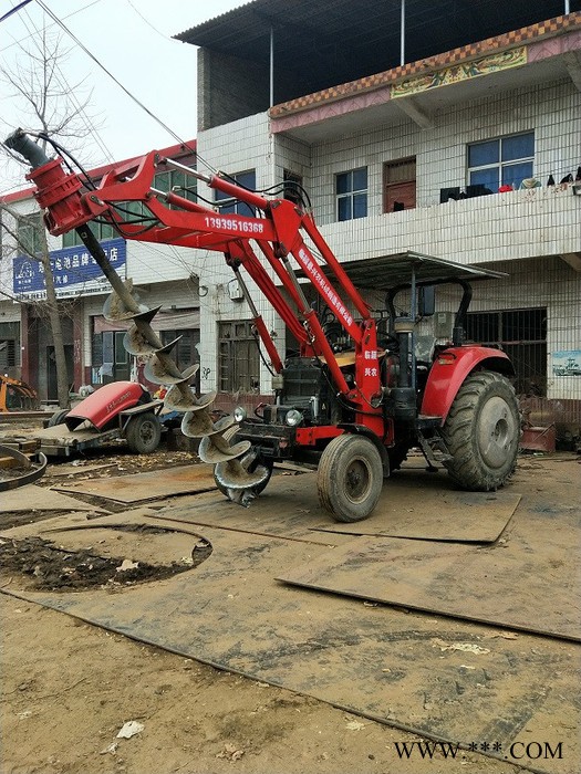 兴农 公路地基打桩机 打桩机设备 光伏打桩机厂家 **，价格优惠图5