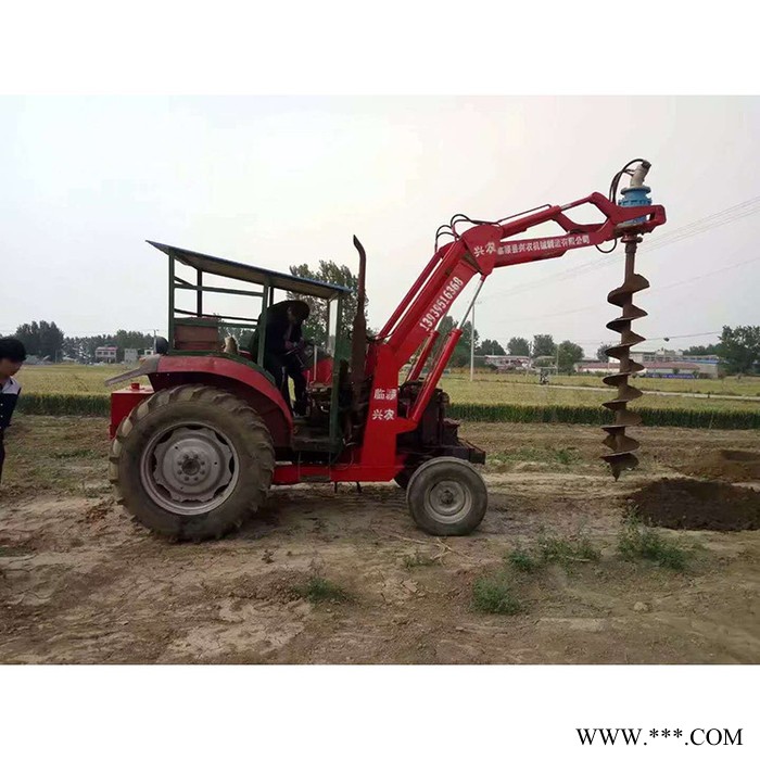 兴农 公路地基打桩机 打桩机设备 光伏打桩机厂家 **，价格优惠图8