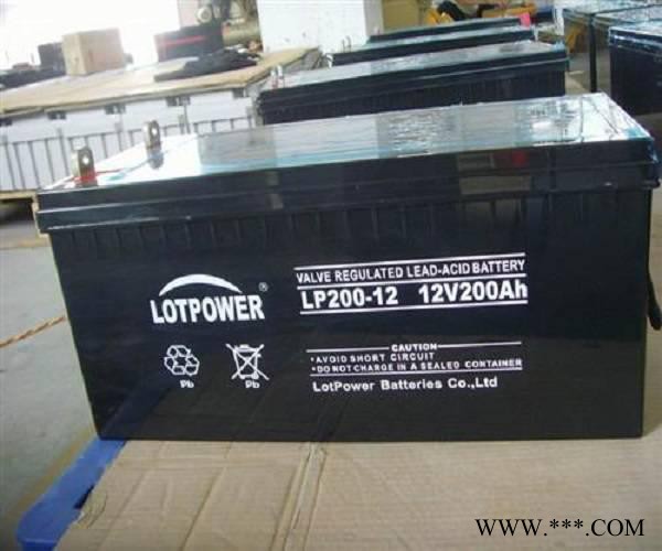 乐珀尔蓄电池LP200-12 12V200AH阀控密封式免维护蓄电池 光伏太阳能电池 UPS电源电池 EPS直流屏电池图1