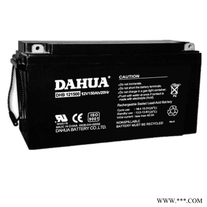 大华蓄电池12V40AH储能太阳能光伏ups电源图2