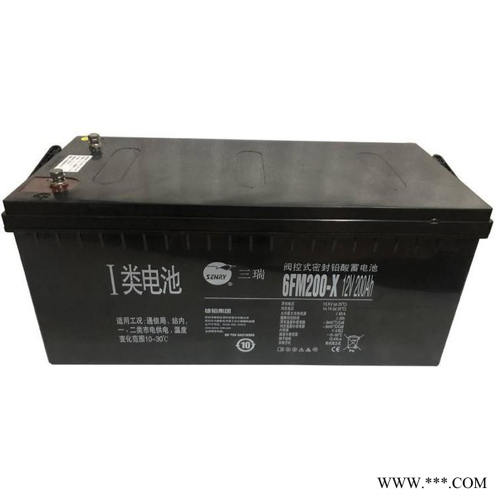 销售原装三瑞蓄电池6FM-100-X不间断蓄电池太阳能电池12V100AH厂家供应图3