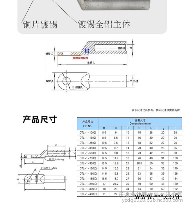 益展 光伏板接线端子 光伏板接线端子批发