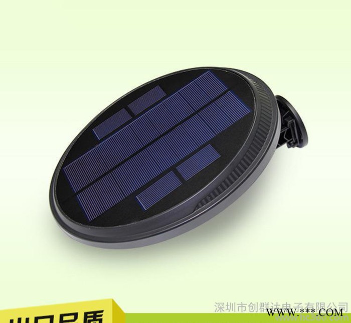 直销户外太阳能庭院灯 防水led家用别墅壁灯 小区花园围墙灯图2