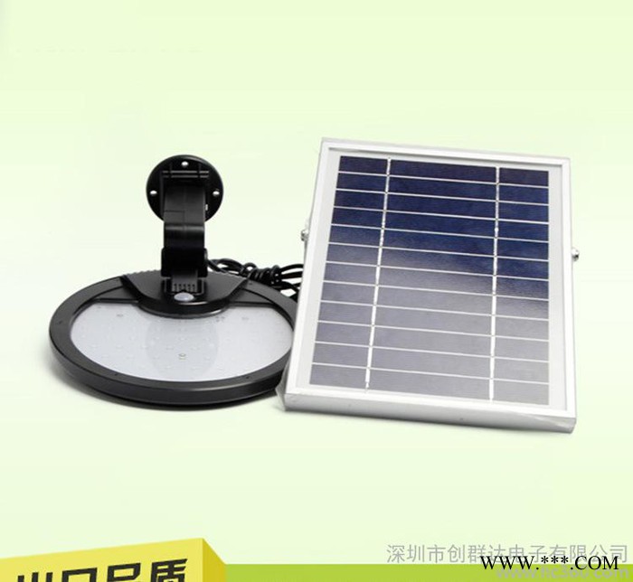 直销户外太阳能庭院灯 防水led家用别墅壁灯 小区花园围墙灯图3