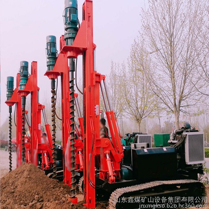 供应房屋建筑打桩机 高速公路护栏打桩机 太阳能光伏打桩机价格图3