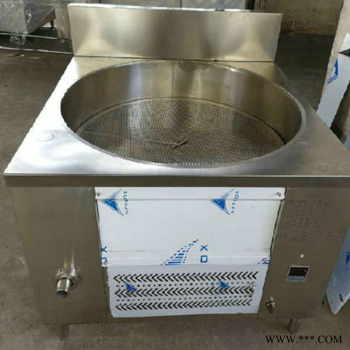 二手天然气油炸锅 大型食品加工设备 大型天然气油炸锅常年供应图5